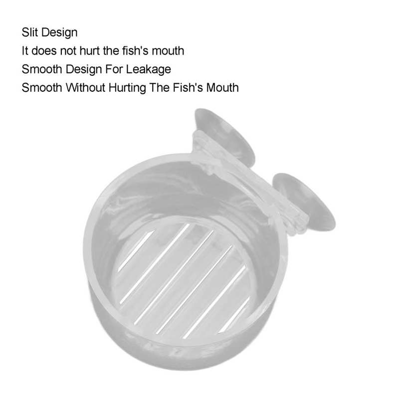 Red Worm Fish Feeder Stable Structure Aquarium Cone Red Worm Feeder with Suction for Tropical Fish