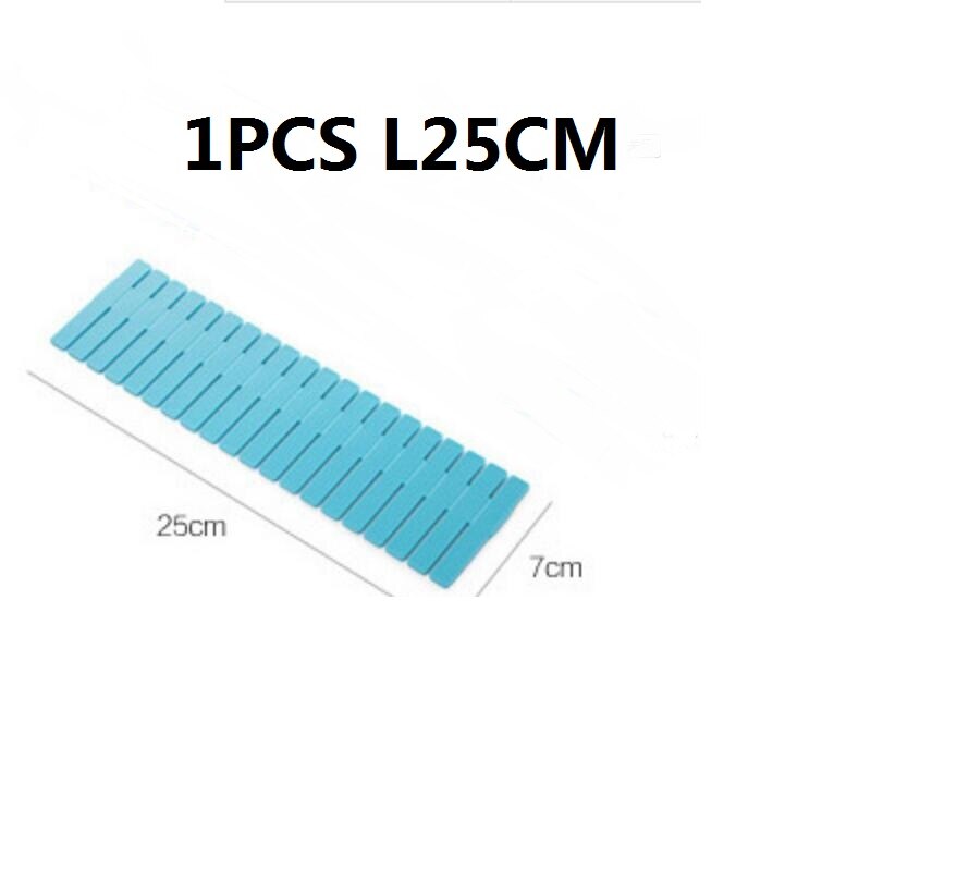 Divisor organizador da gaveta 32*7cm, 4 unidades,, armazenamento, roupa íntima, braçadeira, diy, rede, plástico, separador, caixa de jóias cl6215