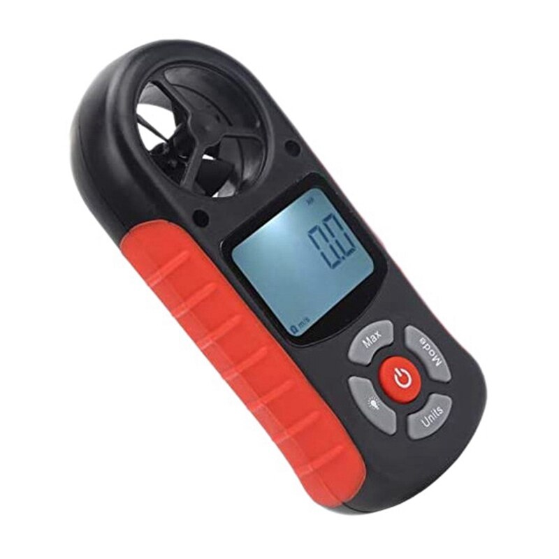 Altitude Meter LCD Anemometer Altitude Gauge Weather Instrument for Climbing Small Ultra-Light Hiking: Default Title