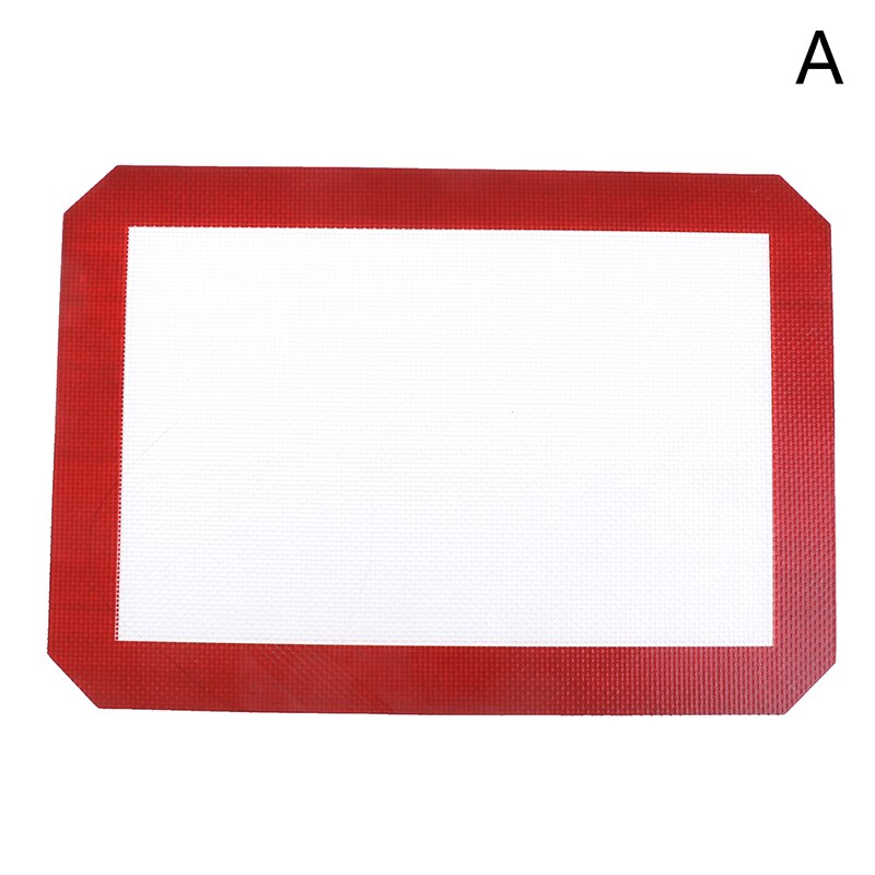 Outil de revêtement de feuille de four antiadhésif de tapis de cuisson de Silicone de catégorie comestible pour des accessoires de cuisson de cuisine de Biscuit/pain/macaron/Biscuit: A