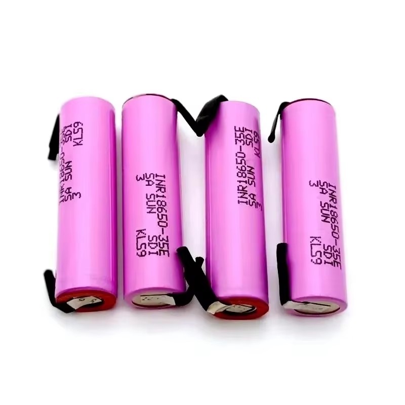 18650 35E 3500mAh 20Adischarge 3.7V INR18650-35E 18650 li-ion 3.7V batterij oplaadbare batterij + DIY nicke
