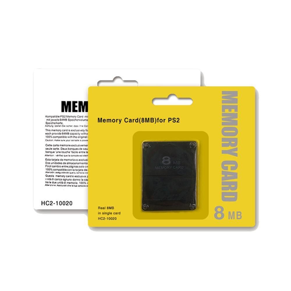 Memory Card For Sony Playstation 2 8/16/32/64/128/256MB Ground a Better the System From Builds For PS2 Up U6K5: 8MB