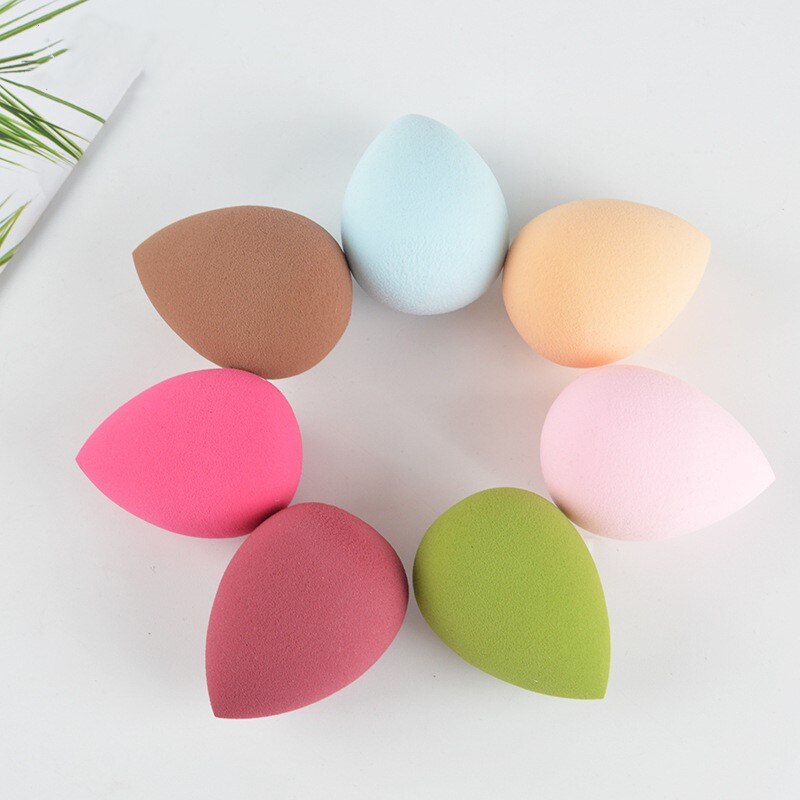 1Pc Water Shape Make-Up Puff Foundation Spons Cosmetische Puff Smooth Beauty Cosmetische Make-Up Accessoires Spons Bladerdeeg Gereedschap