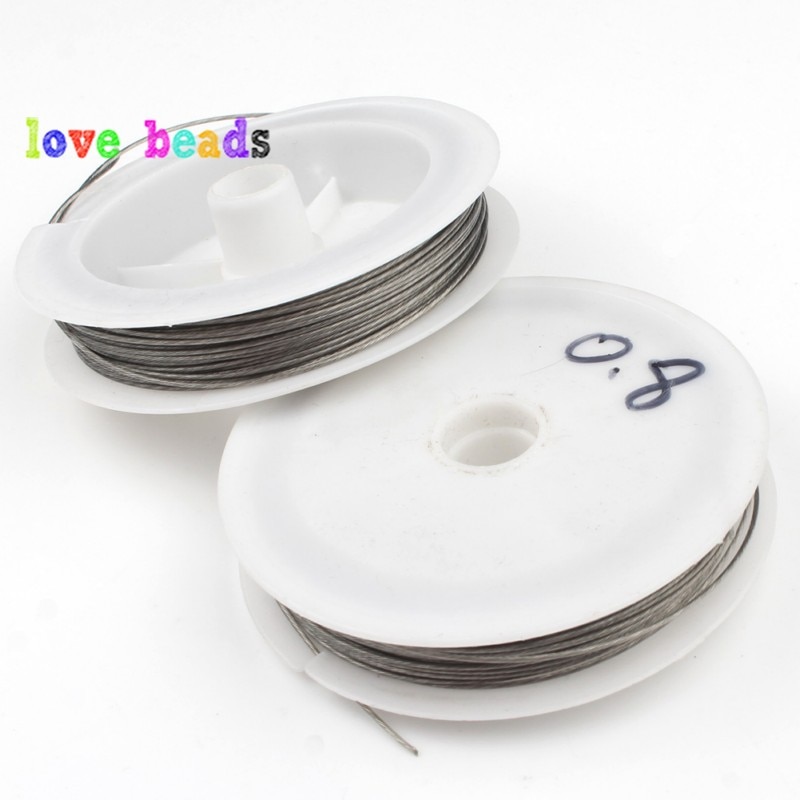 Staal Kleur Tone Kralen Draad 0.3/0.38/0.45 Mm Gecoat Roestvrij Stalen Koord Lijn Handgemaakte Diy Voor Sieraden maken Vinden Armband