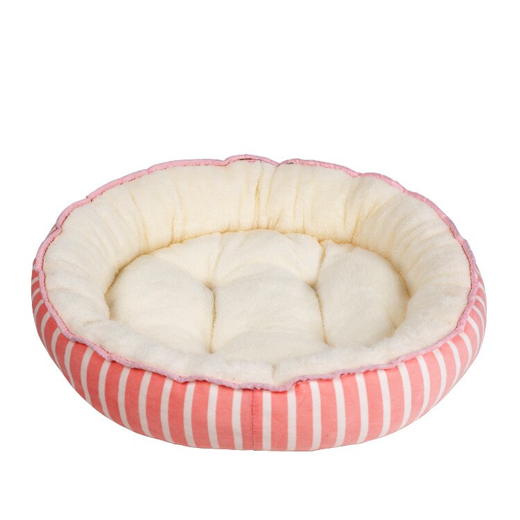 Transat pour petits chiens, lits épais pour animaux domestiques, lavable, doux, petit, moyen, lit et maison, fournitures pour animaux de compagnie: Pink / 40x30cm