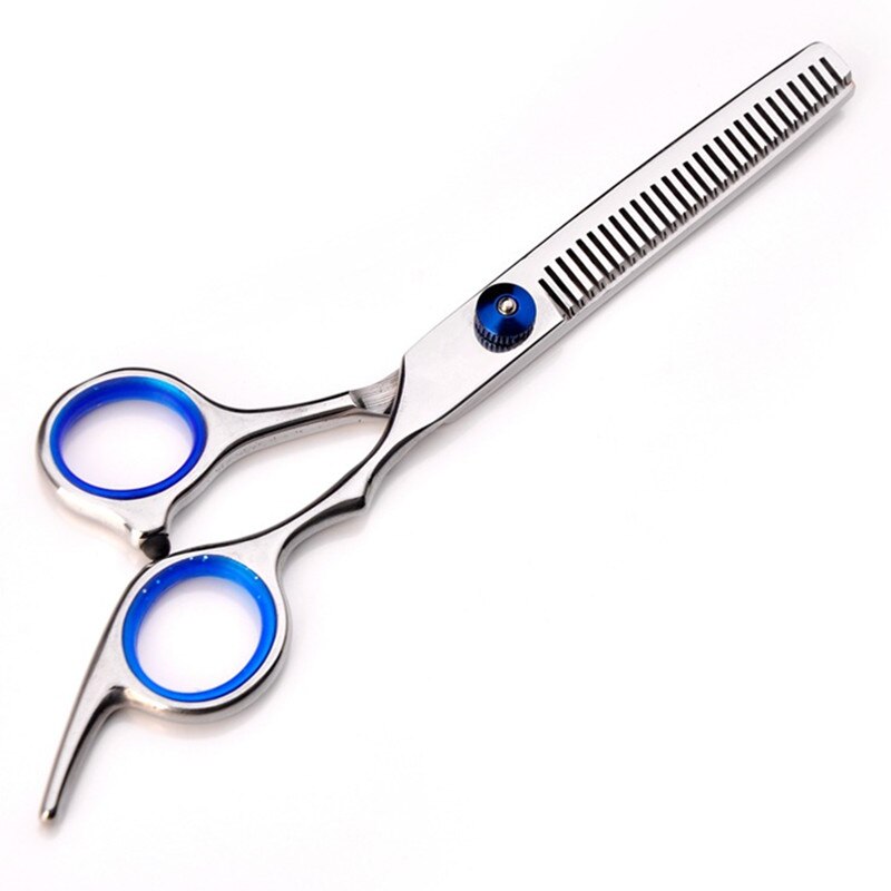 YBLNTEK-tijeras de peluquería de 6 pulgadas, herramienta de estilismo de salón de belleza, de acero inoxidable: Thinning White