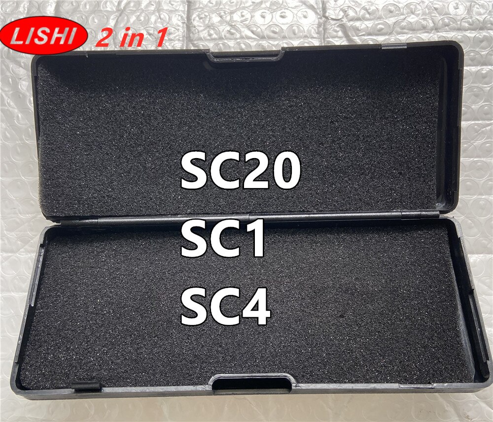 Lishi HU66 Decoder 2 in 1 Lishi tool HU100 HU83 HU92 HU100R HU101 For VW,FORD, BMW Locksmith Tools 2-in-1 Lishi