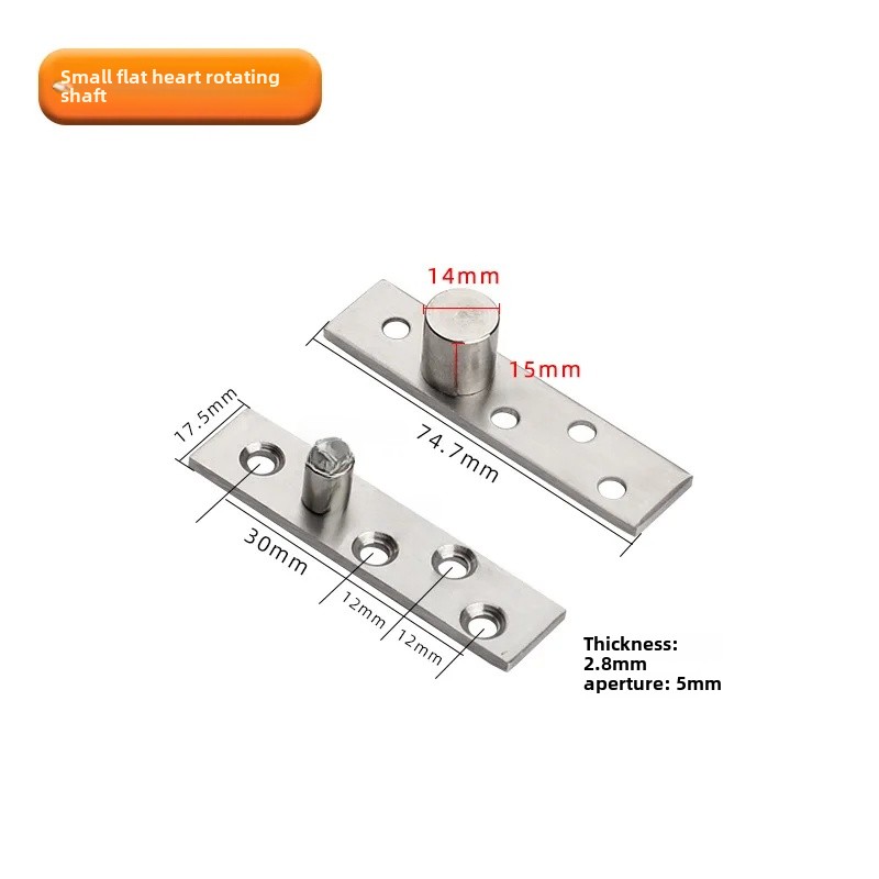 Stainless Steel 360 Degree Rotating Hinge Wooden Door Upper And Lower Hinge Earth Hinge Positioner Invisible Dark Secret Door Hi: black