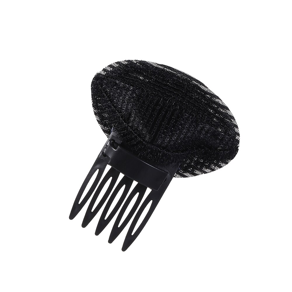 1pc nylon volumen hår base pust hår hoved pude fluffy prinsesse styling tilbehør bump it up dame pige hår skønhed værktøj: 2