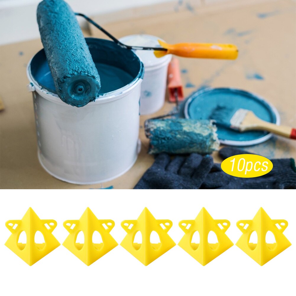 10pcs/Set Woodworking Accessories Wood work Tools Painter's Pyramid Stands Paint Tool Triangle Paint Pads Feet Hand tools