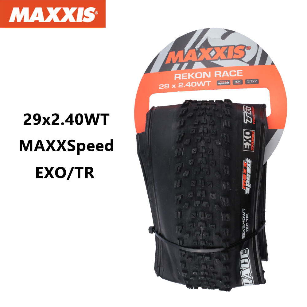 MAXXIS REKON RACE Original Mountain Bicycle Tyre 29x2.25 29x2.35 29x2.4 Foldable Anti Puncture Tubeless XC Off-road Bike Tires