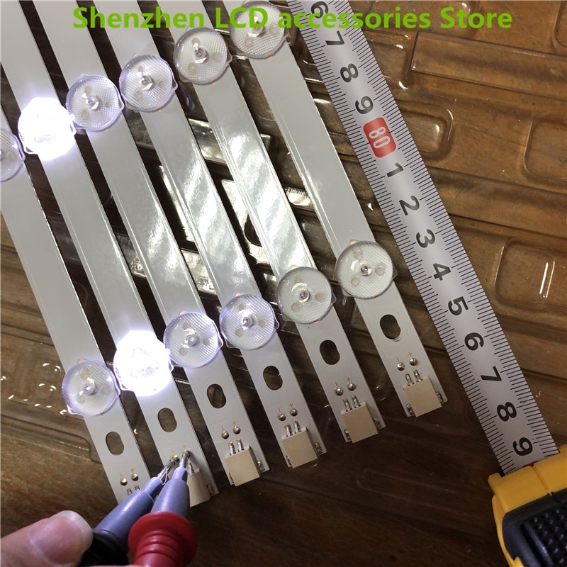 Tira de retroiluminación de 12 unid/lote para TV LG 42LM3400 LC420DUN (SE) (R2) 6916L-0913A 100%