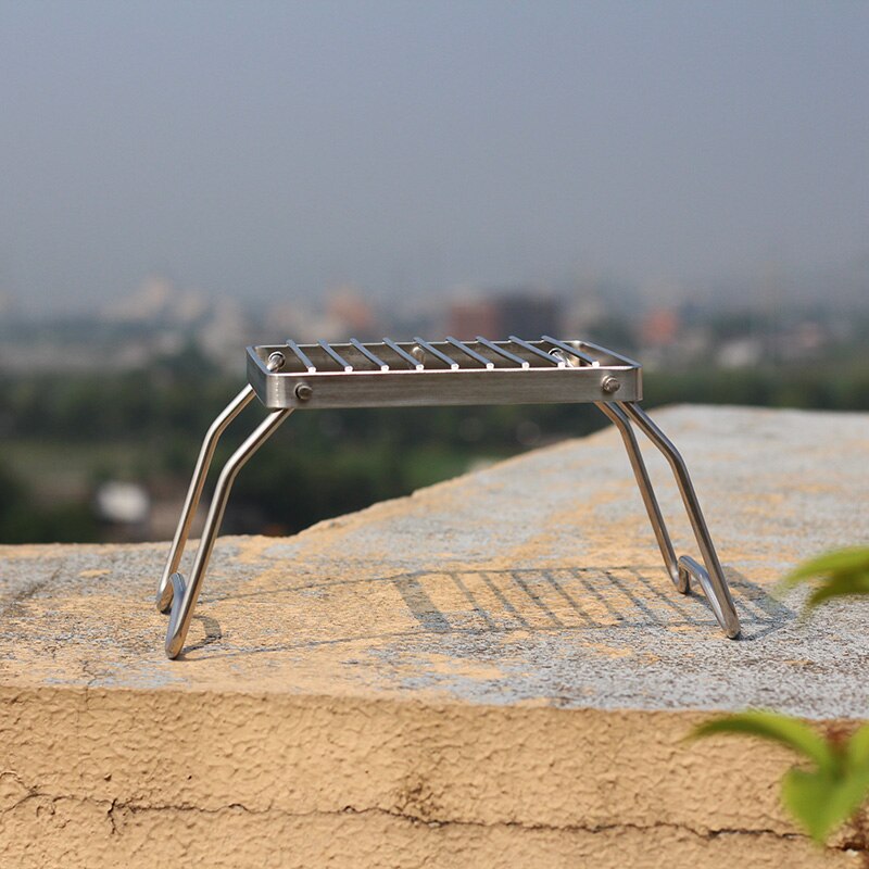 Portable mini stainless steel grill Barbecue rack