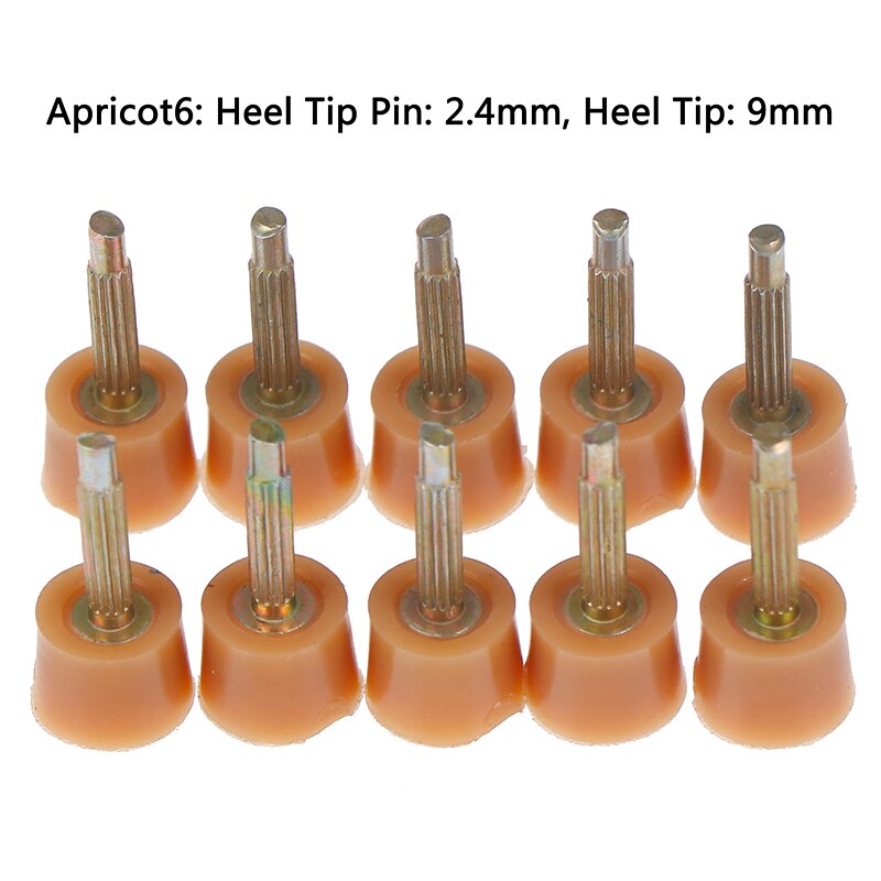 Goupilles de réparation de talon, 5 paires, pointes de chaussures, robinets de cheville, chaussures de remplacement, accessoires de chaussures