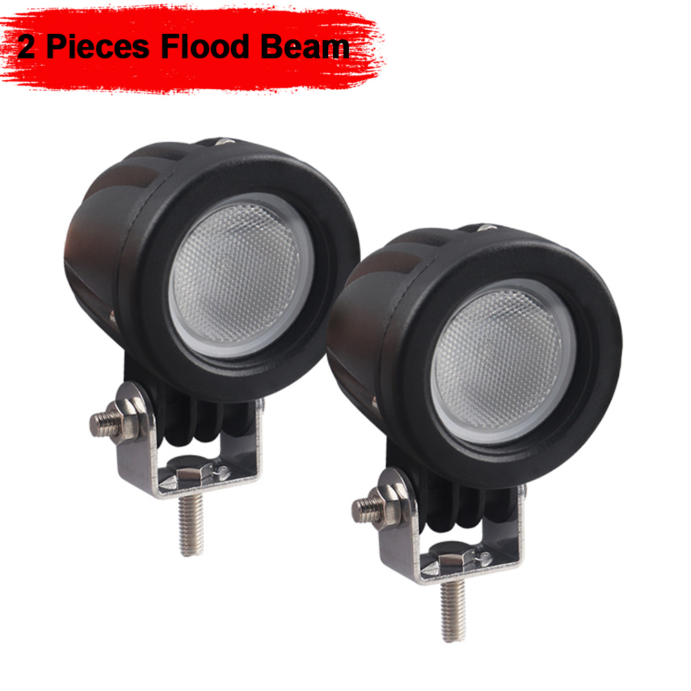 LED Motorrad Scheinwerfer Tagfahrlicht Stelle Flut Strahl Auto Motorrad Soocter LED-lampe Nebel Lampe Arbeit Kopf Licht: Champagner