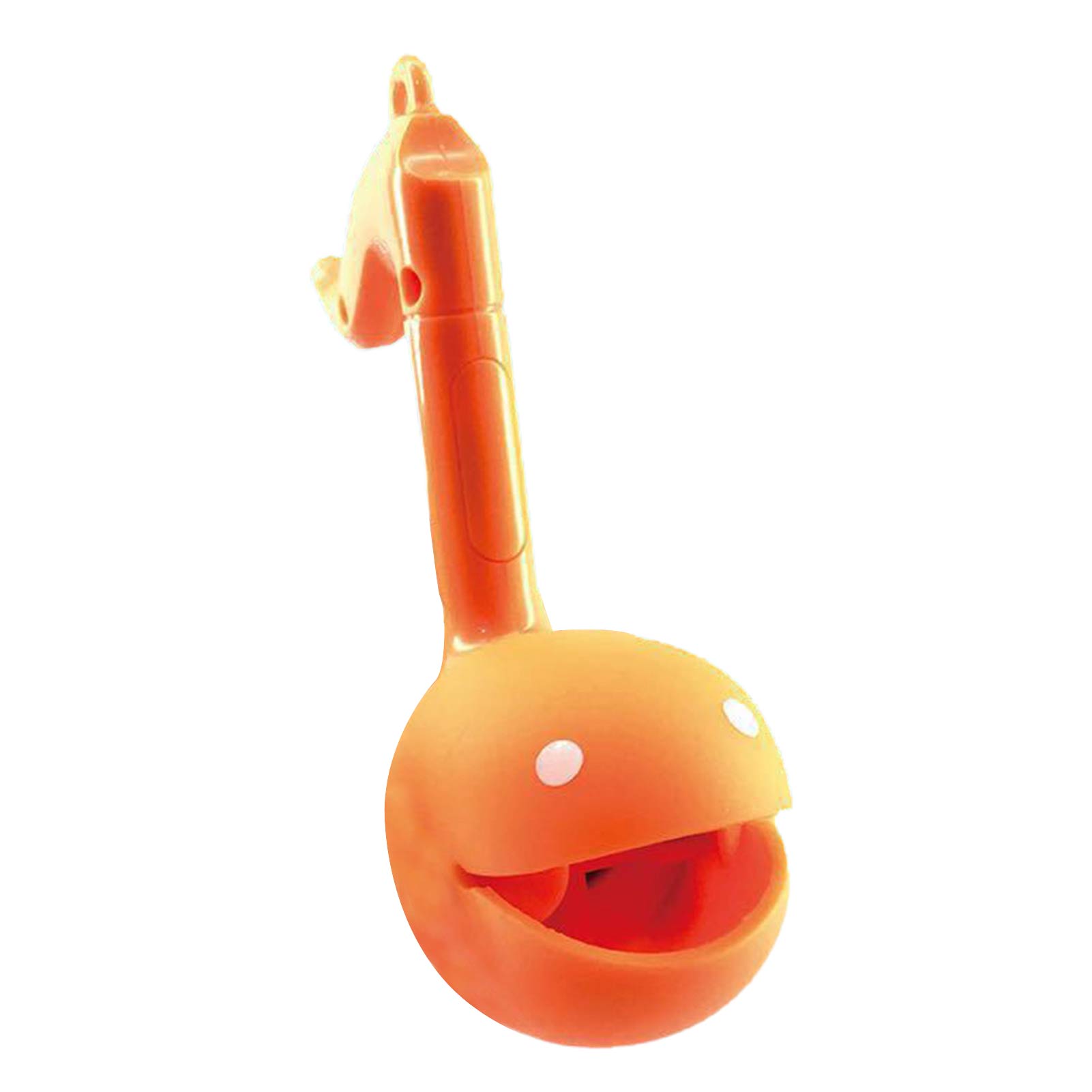 Electronic Erhu Shape Education Baby Toy Otamatone Musical Instrument Note Shape Melody Electronic Organ L50: Orange