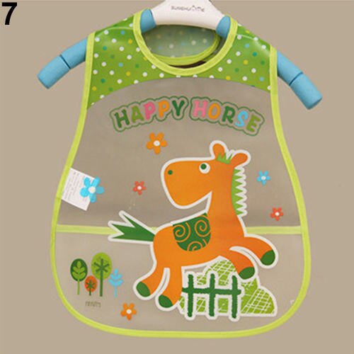 Pudococo schattige babyjongens en meisjes, kinderslabbetjes, waterdichte speekselhanddoek, cartoon slabbetje, voedingsbandana, babyverzorgingstools, slabbetjes met dierenafbeelding: Donkergrijs