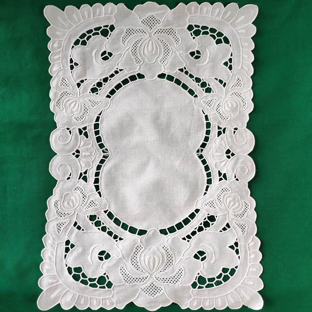 Placemats Set Of 6 For Dining Table Décor, Woven Cloth Place Mats Fo