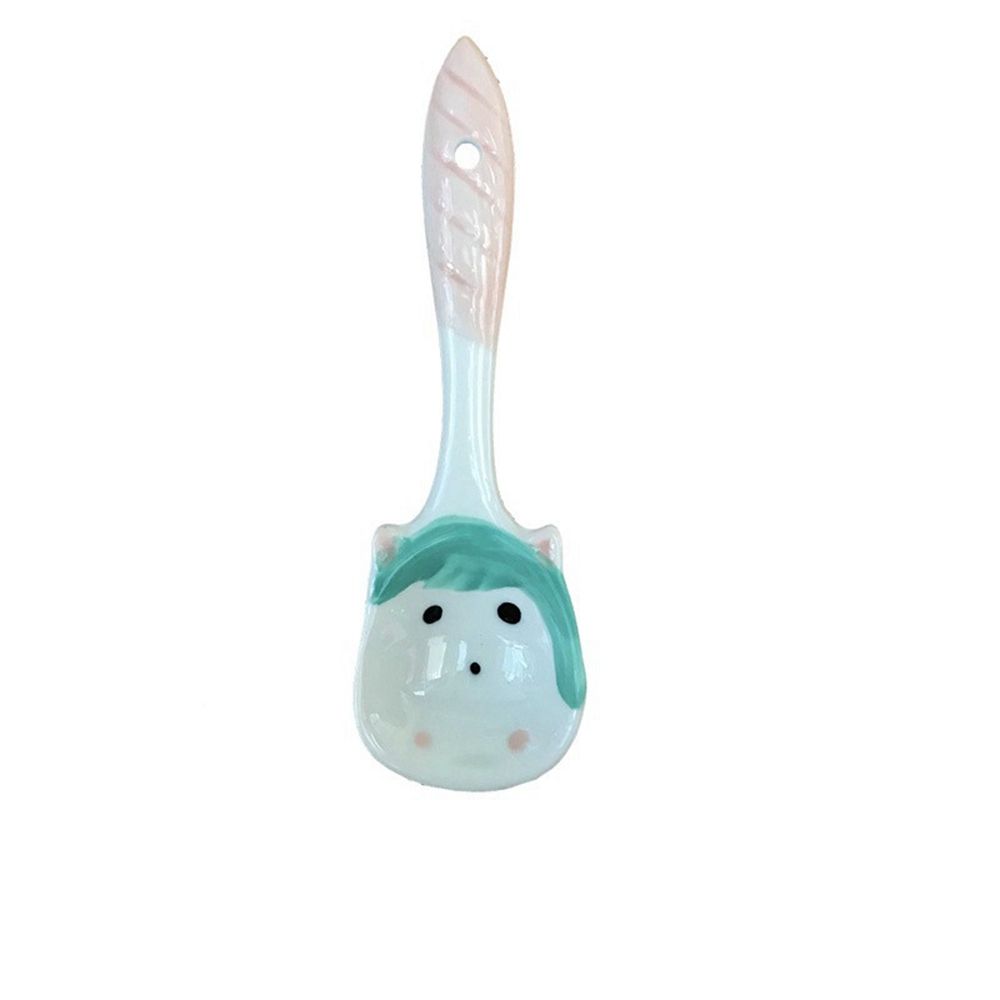 Cuillère à soupe en forme de chat pour Restaurant à domicile, Gadgets de cuisine pour enfants, ustensiles de table, cuillère, 1 pièce: A