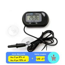 Super Voor Aquarium Lcd Digitale Thermometer Fish Tank Temperatuur Sensor Aquarium Fish Tank Thermometer Wired