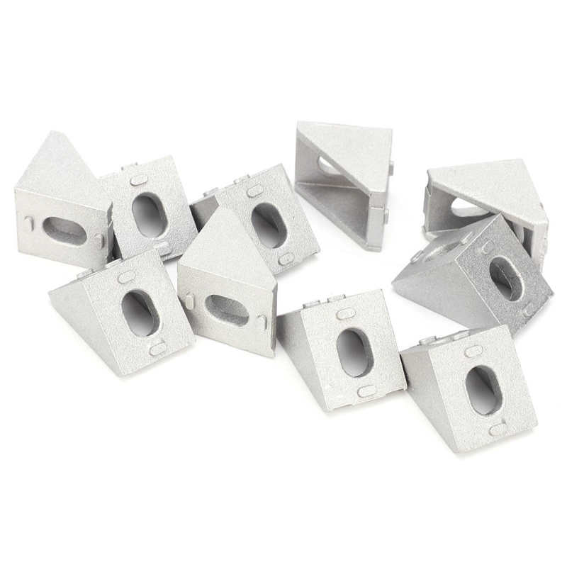 Aluminium Right Angle Connector Printer Parts Extrusion