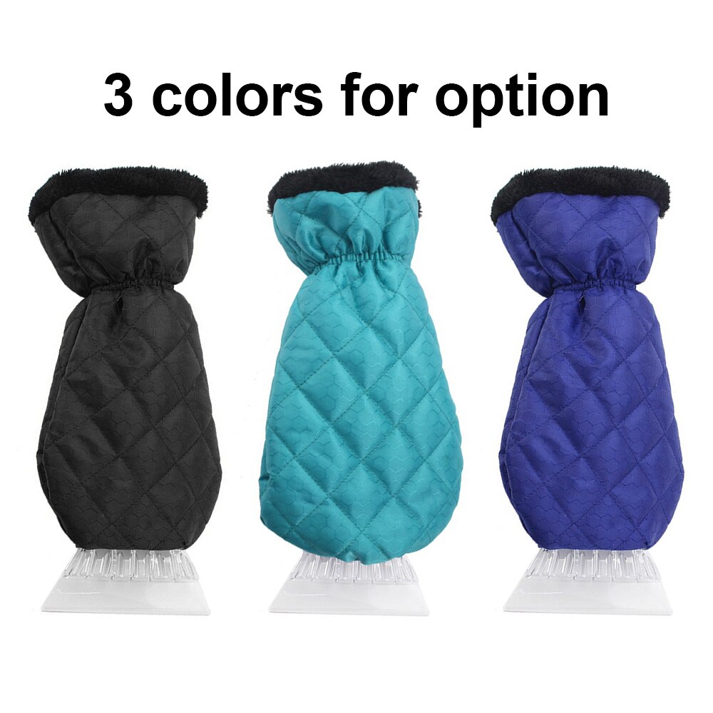 Bil styling isskrapa med varm handske bil vindruta glas spade vinter snö skrapa rengöring biltillbehör