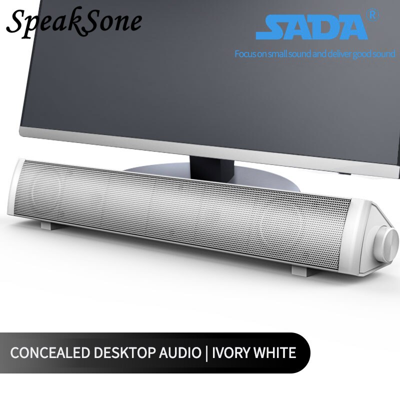 Computer Speakers Wireless Bluetooth Speaker USB Powered Soundbar For TV Pc Laptop Gaming Portable USB Mini Speaker Music Player