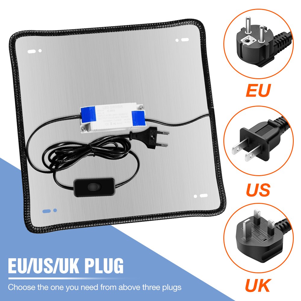 LED Voll Spektrum Licht 2000W Wachsen Licht GEFÜHRTE Anlage Lampe 220V Innen Wachsen Lampe Phyto Blume Samen LED gewächshaus Beleuchtung 110V