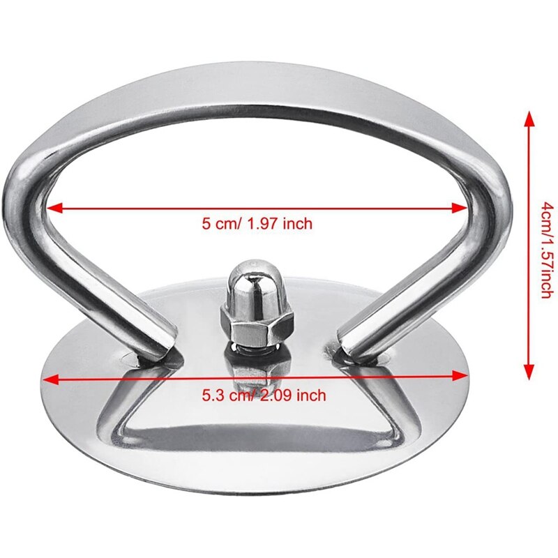 Pot Handle Knob Lid Lid Knob Replacement Universal Kitchen Replacement Rust-Proof Stainless Steel Cookware Lid Handle