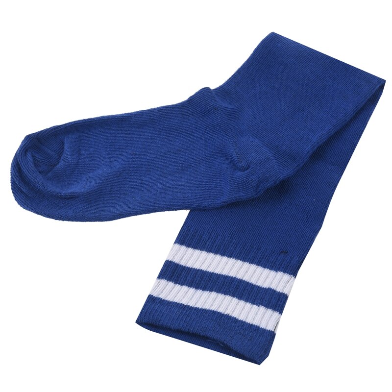Lasten urheilu jalkapallo jalkapallo pitkät sukat polven yläpuolella (sininen)