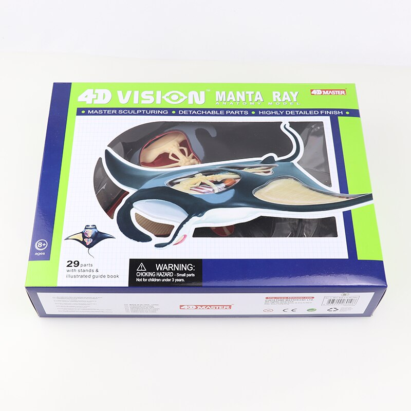 Simulatie dier pop 4d meester puzzel assemblage speelgoed wezen gevogelte kat hond paard varken haai walvis orgaan anatomie
