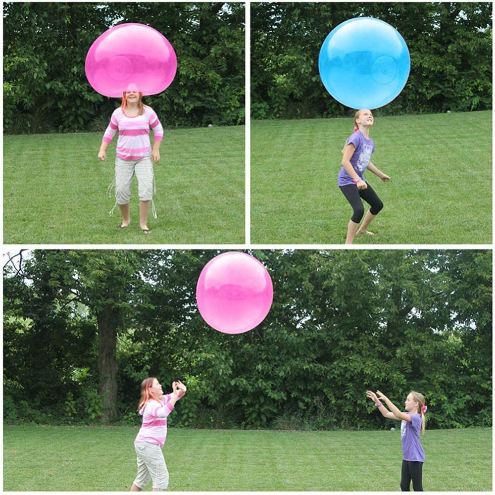 In Voorraad Duurzaam Bubble Bal Opblaasbare Fun Ball Verbazingwekkende Scheurbestendig Super Wubble Bubble Bal Opblaasbare Outdoor Ballen