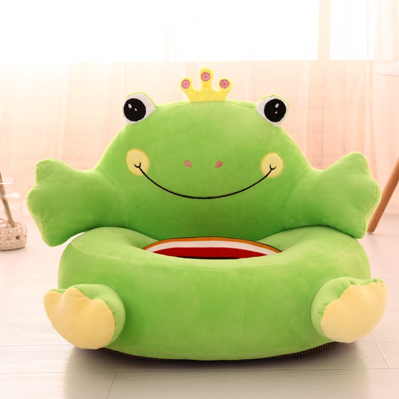 CYSINCOS Baby Kid Only Sofa Cover NO Filling Cartoon Seat Infant Chair Seat Puff Skin Children Seat Chair Cover For Sofa Folding