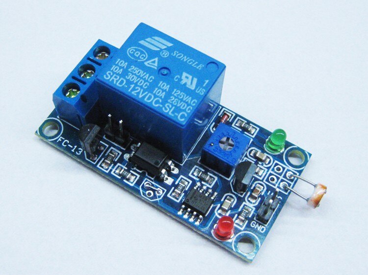 12 v photoswitchable phtoresistor relaismodule lichtschakelaar lichtgevoelige sensor