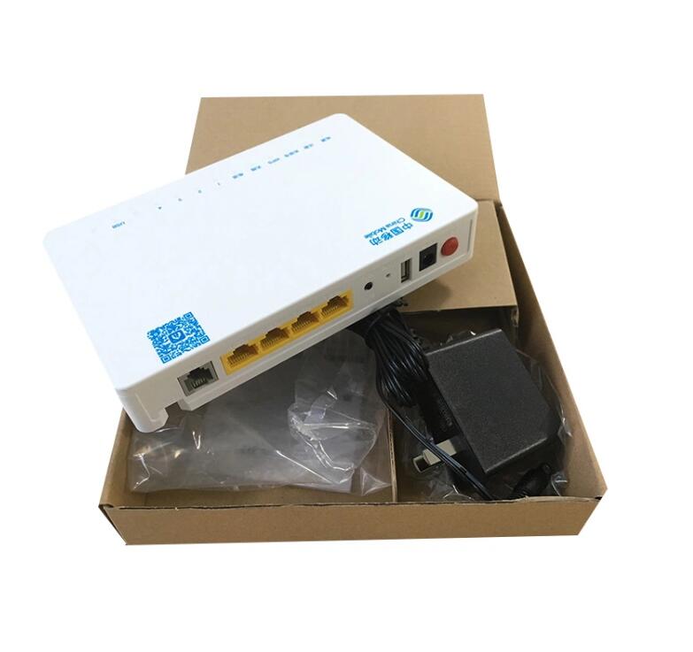 Ftth Gpon Onu Zte Modem Fiber Optische Telecom Zte F663N Router 1GE + 3FE + 1 Potten + Wifi Toepassing ftth Modi Terminal