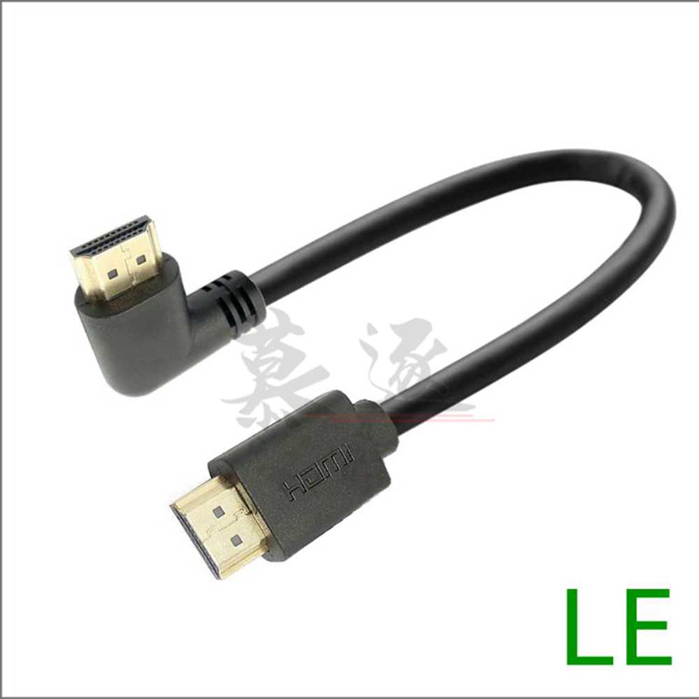 4K*2K 60HZ HDMI Up & Down & Left & Right Angled 90 degree Male 2.0 A Male to HDMI v2.0 HD extension Cable HDMI 2.0v angle cab: Left / 0.15M