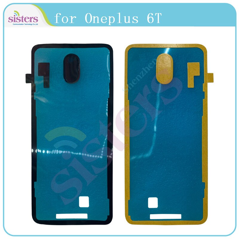 For OnePlus 6T Rear Housing Cover Adhesive For OnePlus 6T Sticker 3M Glue Battery Cover Sticker Strip Tape For OnePlus 6 Top