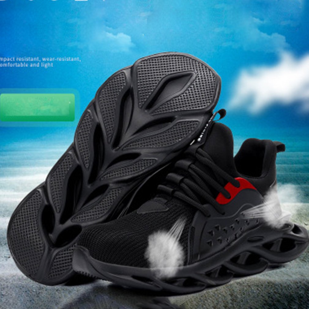 Breathable Lightweight Safety Work Shoes Electrical insulating shoes smash-proof and puncture-proof lightweight shoes