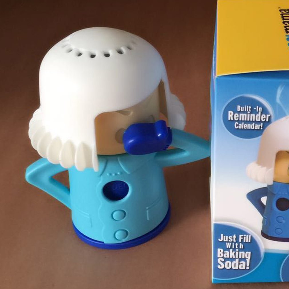 Cool Mama Fridge Deodoriser Angry Mama Fridge Cleaner Freezer Odor Freshener Remover Just Add Baking Soda- Blue Mama
