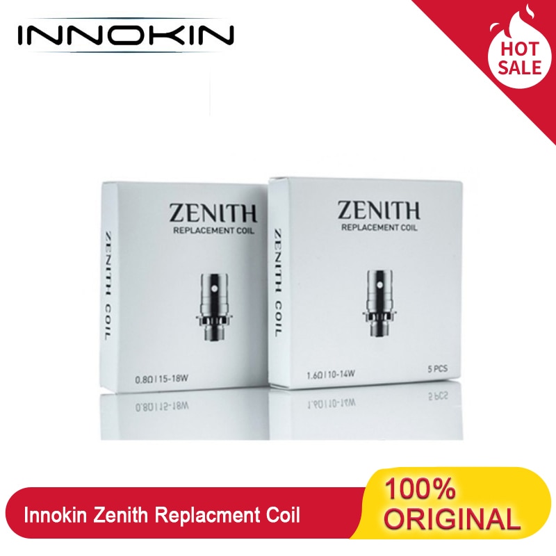 Original Innokin Zenith Replacment Coil Plexus 0.5ohm Atomizer Core Z Plex 3D 0.48ohm Vaporizer for Innokin Zenith Zlide Tank