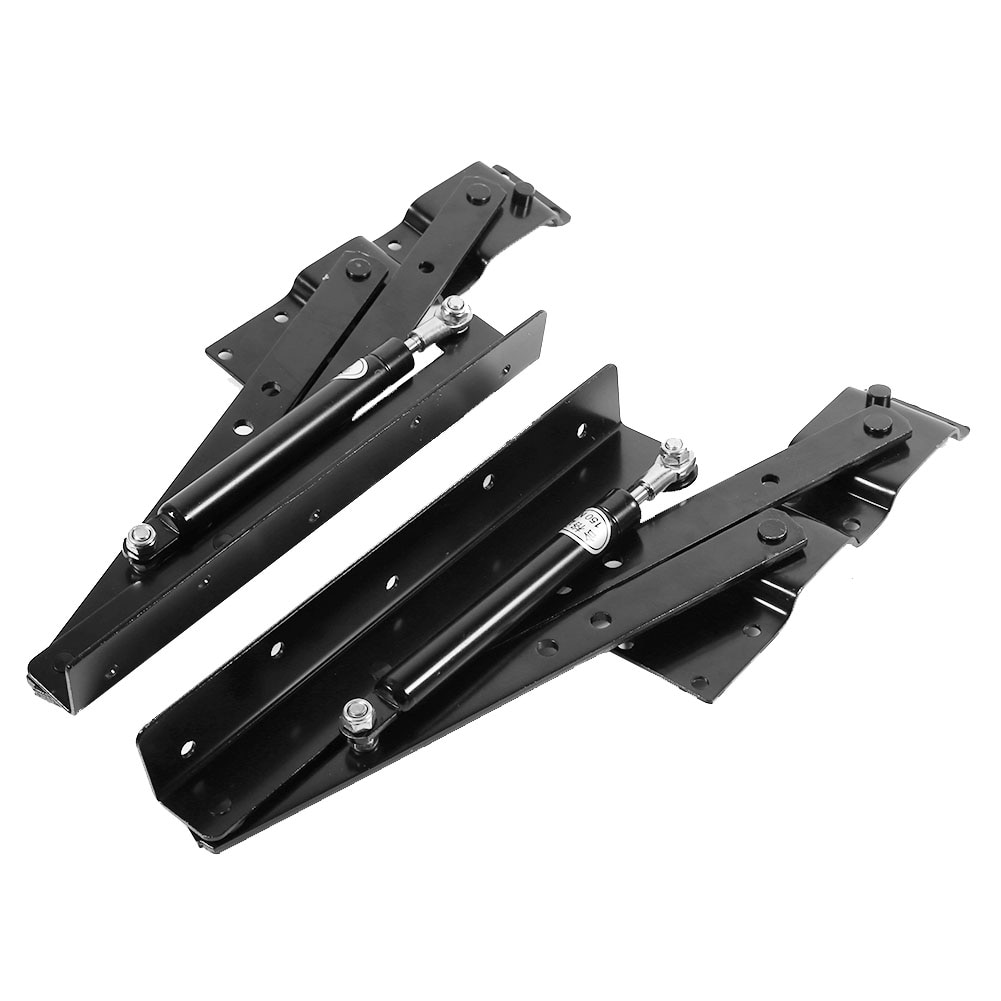 2x Practical Lift Up Coffee Table Mechanism Hardware Top Lifting Frame Furniture Hydraulic Hinge Furniture Hardware