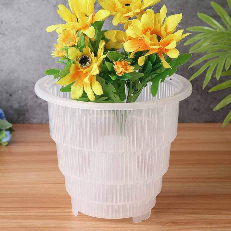 Clear Plastic Orchidee Potten Met Gaten Transparante Bloempot Succulente Vlezige Container Tuin