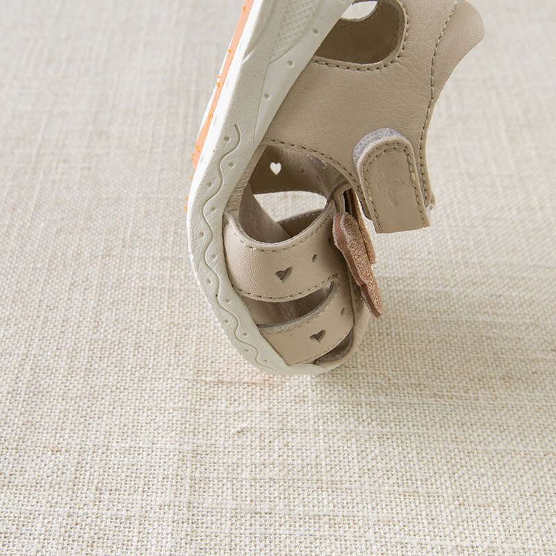 Db12880 dave bella baby pige sommer sandaler khakisandals mærke sko baby sandaler