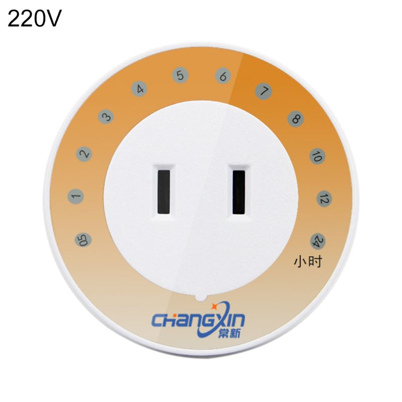 Outlet Timer Switch For Phone Electric Scooter Motorcycle Charger US 110V-220V 40JA: 220V O
