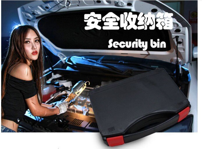 PP Tool case toolbox suitcase Electronic instrument case Plastic safety box equipment box product packaging totes 327*236*76 MM