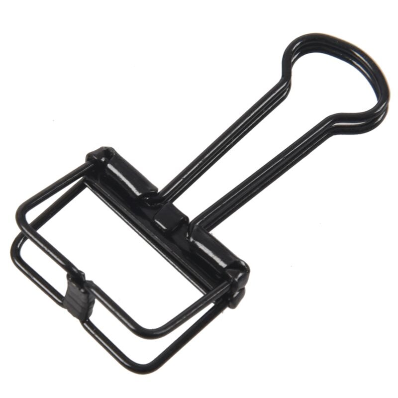 Wire Binder Clips 12 PCS Reusable Paper Clips Small Skeleton Clips with Good Elasticity Strong Grip for Your Documents