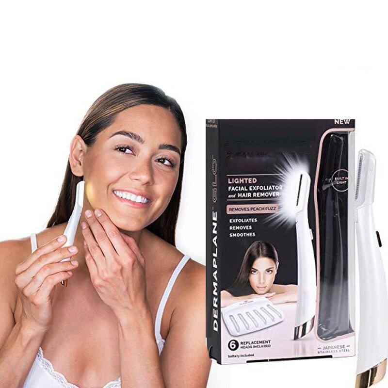 Mini Eyebrow Shaper Shaver for Women Razor Facial Hair Remover Painless Expoliates Dead Skin Safe Razor Makeup Tool