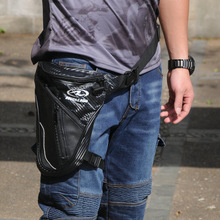 Motorcykel lokomotiv ridning lår taske ridetasker udendørs rygsæk let at demontere ben taske.