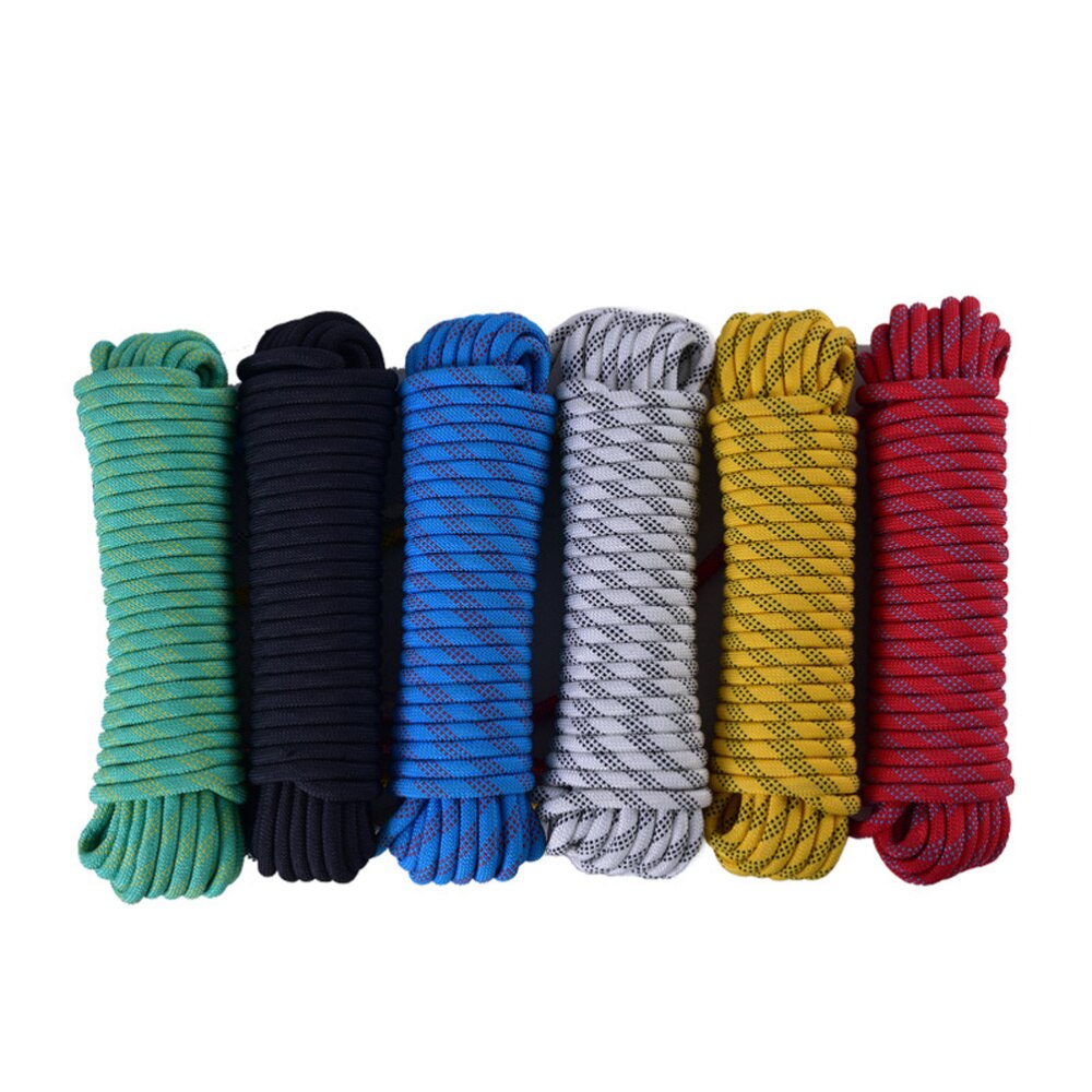 draussen Klettern Seil 2 Meter Klettern Seil Flucht Seil Sicherheit Seil Feuer Rettungs Fallschirm Seil (Gelegentliche Farbe)