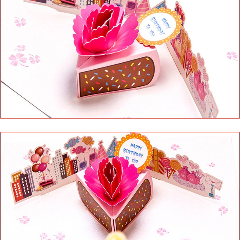 Hallmark Paper Wonder Mini Valentijnsdag kaart - 3D rood Snoopy & Woodstock ontwerp
